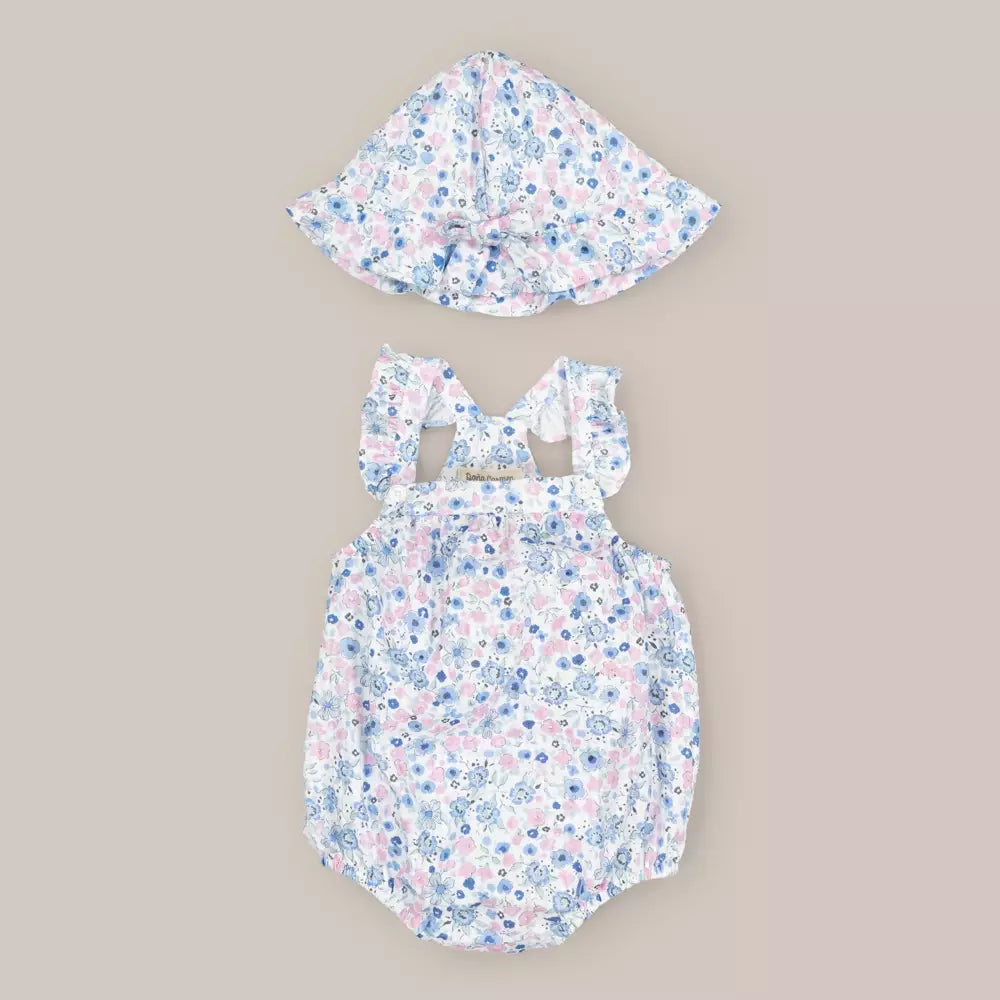 BABY DUNGAREE &HAT ANNE