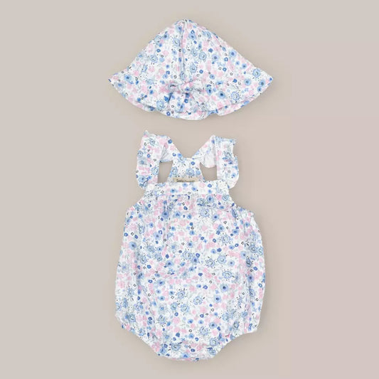 BABY DUNGAREE &HAT ANNE