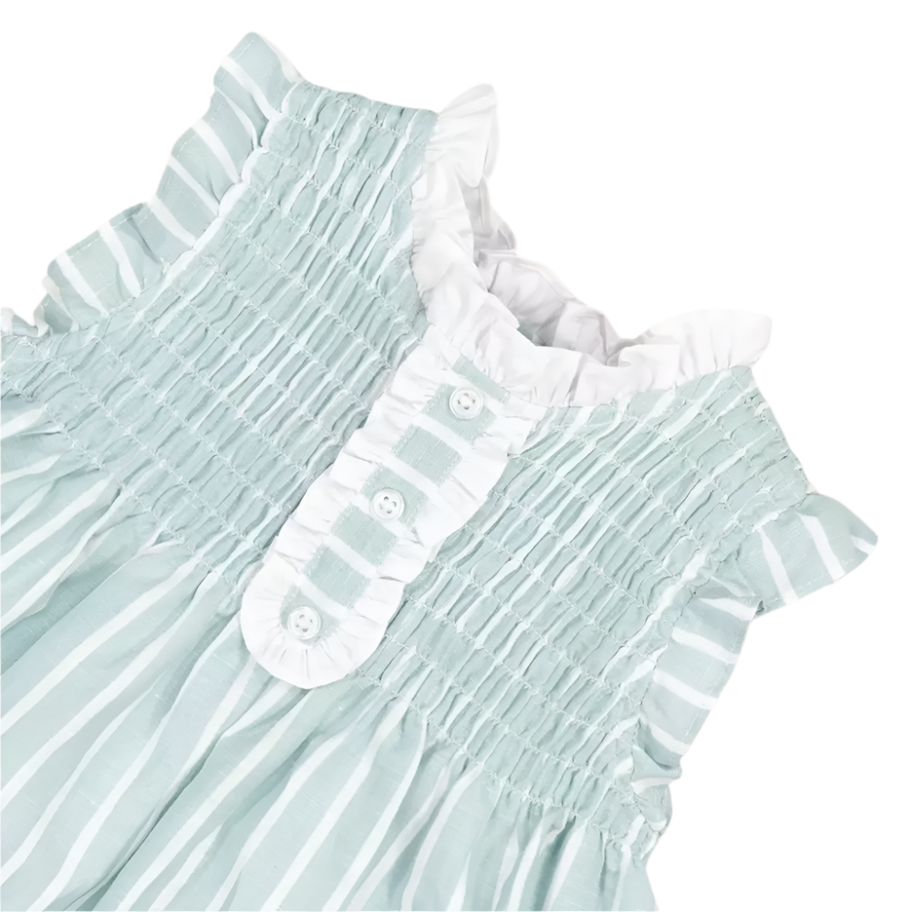 SMOCK GIRL DRESS RAYA TURQUESA
