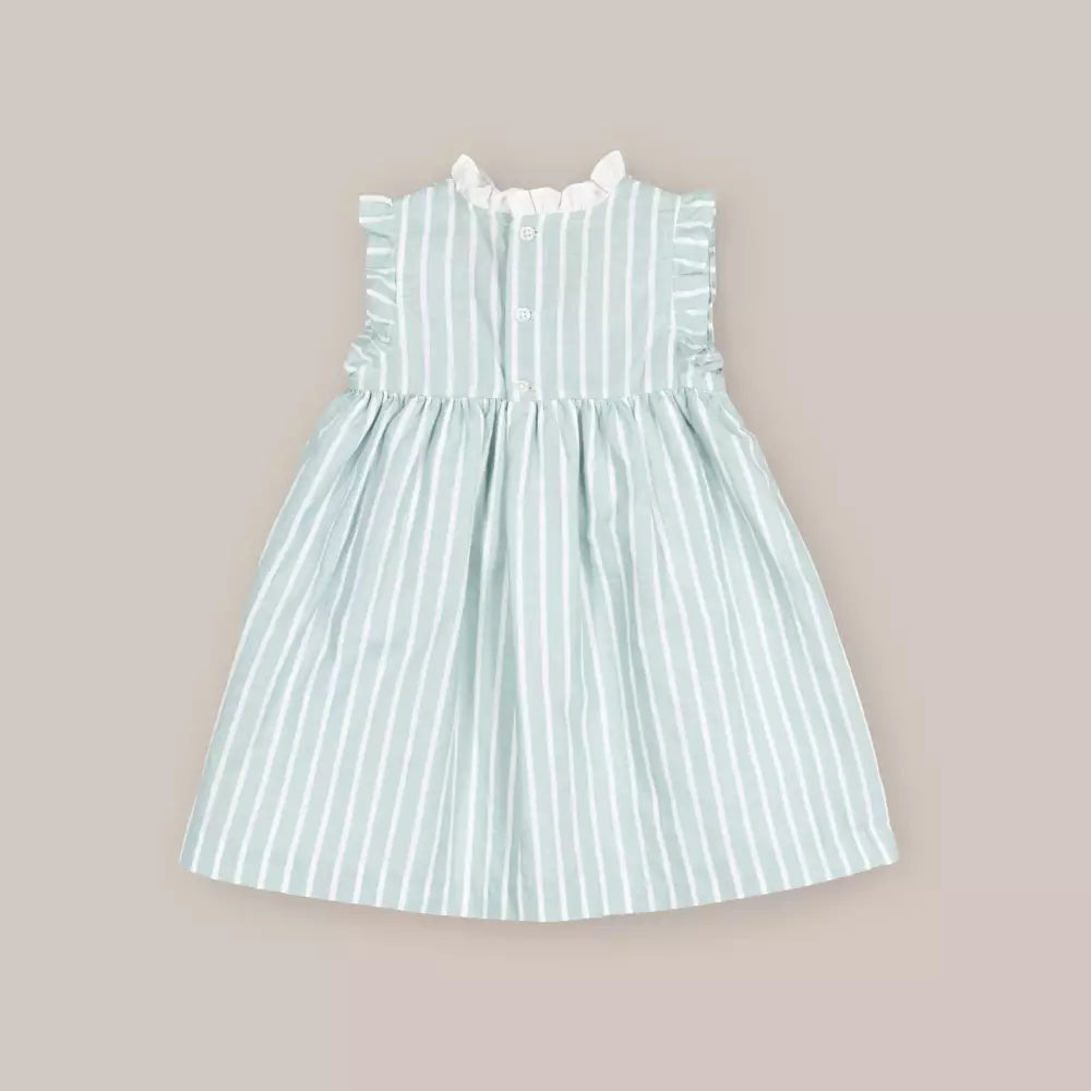 SMOCK GIRL DRESS RAYA TURQUESA